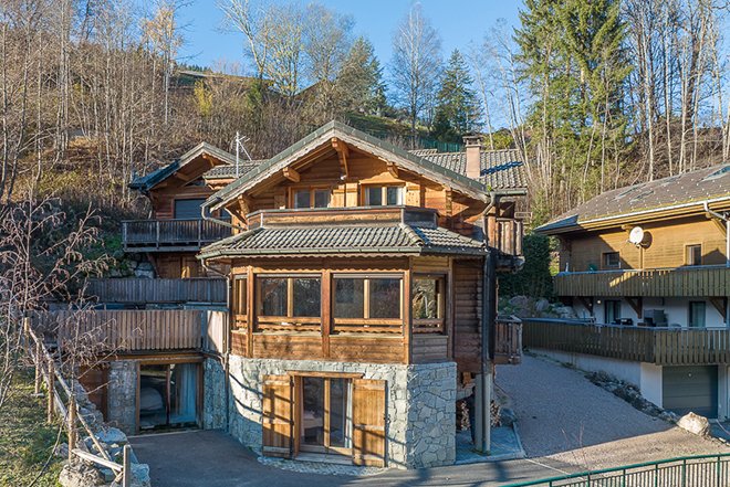 Ein Aufschwung auf dem Markt von Morzine
