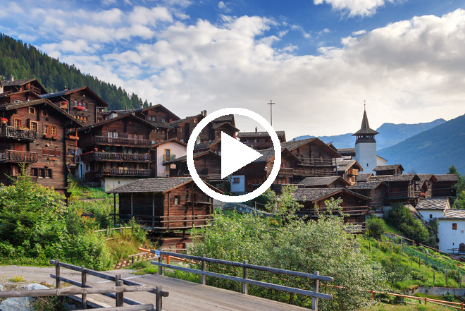Video: Eine Einführung in Grimentz und das Val d'Anniviers